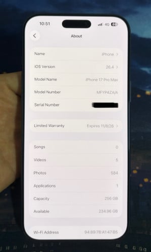 iPhone 17promax