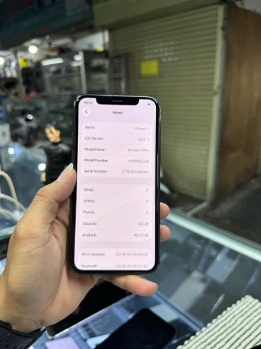 Iphone11proតូច 64G Sim2 ESIM ម៉ាសុីនអេក្រង់ស្រុីន