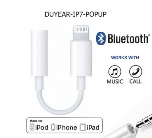 Lightning to headphones jack adapter