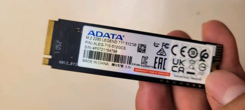 ADATA M2 512GB Storage /Laptops/ Desktop