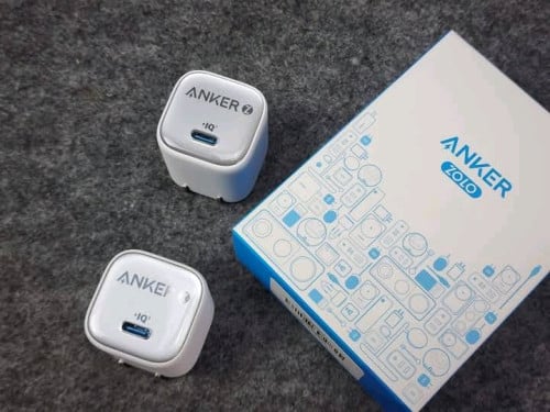 Original anker adapter 20W warranty 1 year