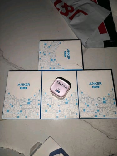 Original anker adapter 20W warranty 1 year