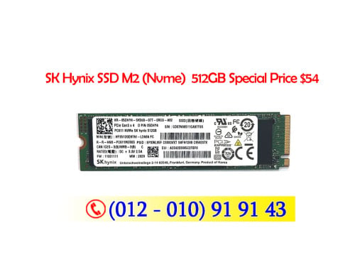 Original SK Hynix M.2 Nvme SSD 512GB Special price $54
