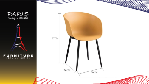 Paris Design Studio » chair, cafe decoration, Chair with armrests.