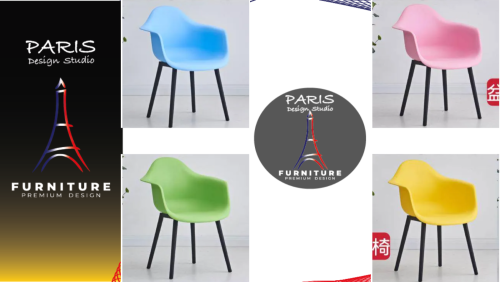 Paris Design Studio » chair, cafe decoration, Chair with armrests.