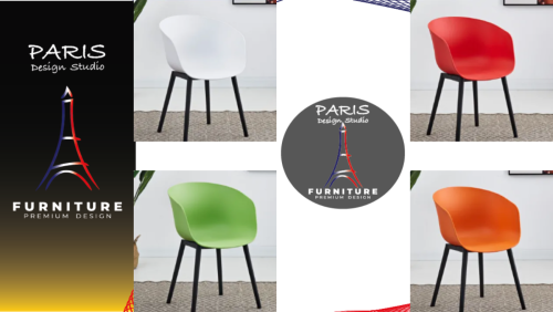Paris Design Studio » chair, cafe decoration, Chair with armrests.