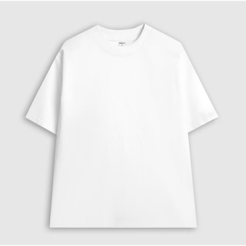 Premium Cotton T-Shirt 260gsm (Monhz) - សាច់ក្រណាត់ក្រាស់ ត្រជាក់ ទម្រង់ Oversize