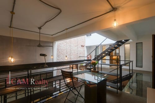 Renovated 3 Bedroom Townhouse For Rent in Tonle Basak