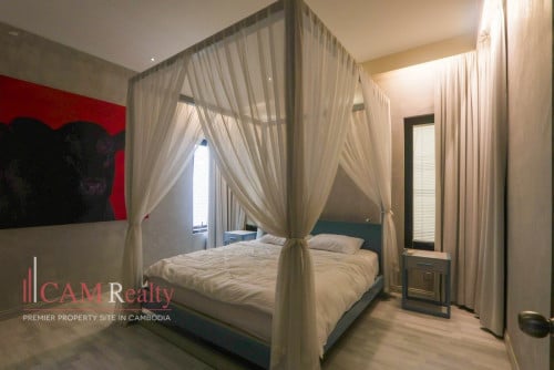 Renovated 3 Bedroom Townhouse For Rent in Tonle Basak