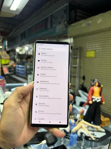 Sony xperia1mark3 256G Ram12G Sim1 ម៉ាសុីនសានុំបែកខ្នង