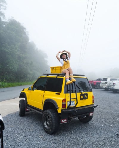 Suzuki Tracker Customized ដូរម៉ាសុីនរួច​ ​ 2KD Hilux Vigo 2013 - ប៉ុង​ 2 Land Cruiser​ រៀបស្អាត