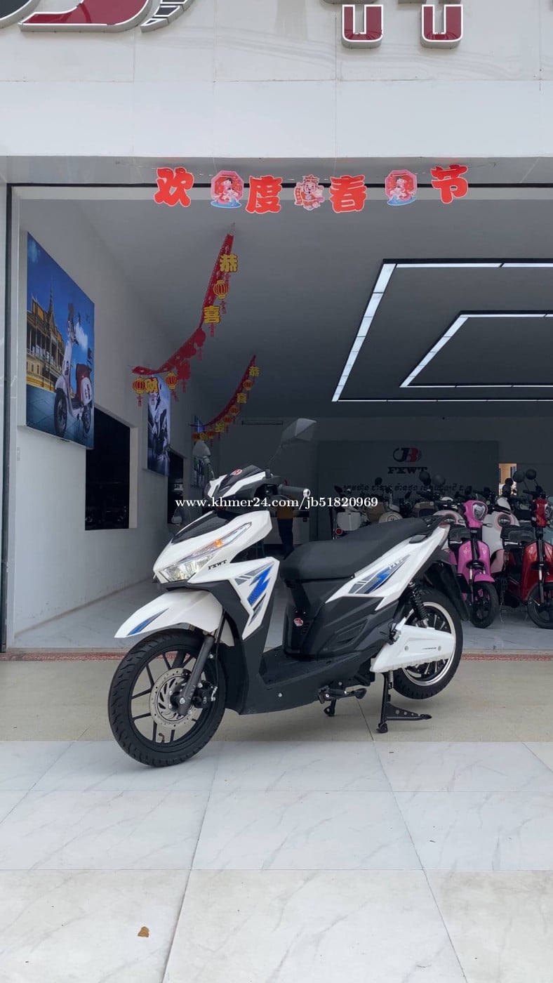 ម៉ូតូអគ្គីសនី JB Model K2 មាន3ជម្រើស 80km • 100km • 180km