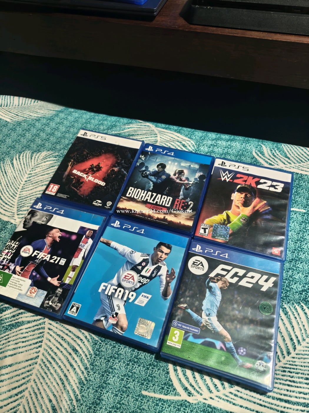 Disc PS4 and PS5 លក់ជូនធូរៗ