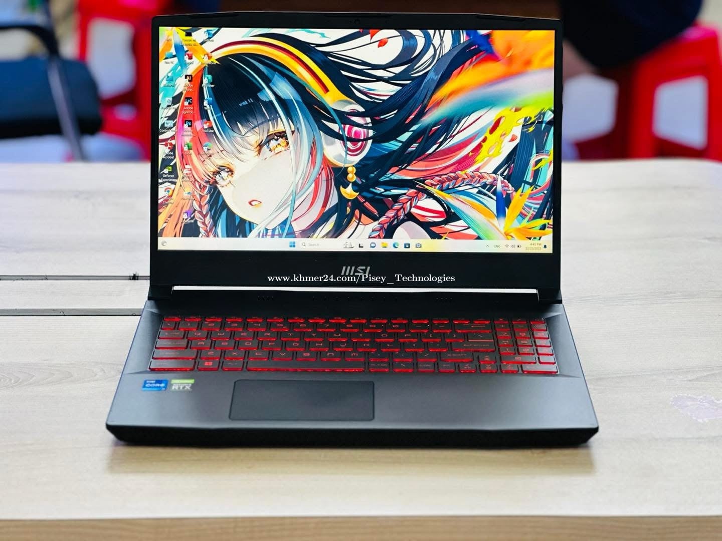 MSI Katana GF66 12UC / VGA RTX 3050 4GB / Core i7-12th / Ram 16GB /512GB