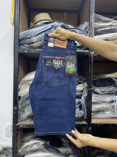 អាវខូវប៊យជើងខ្លី /  Denim Shorts