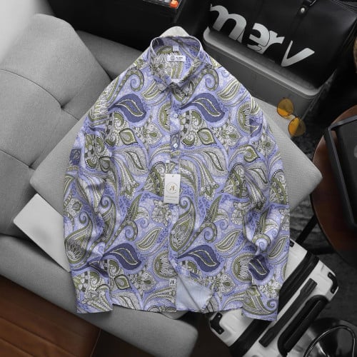 អាវក្រណាត់ដៃវែង / Long-Sleeve Shirt