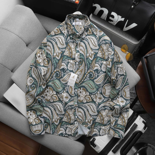 អាវក្រណាត់ដៃវែង / Long-Sleeve Shirt