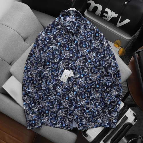 អាវក្រណាត់ដៃវែង / Long-Sleeve Shirt