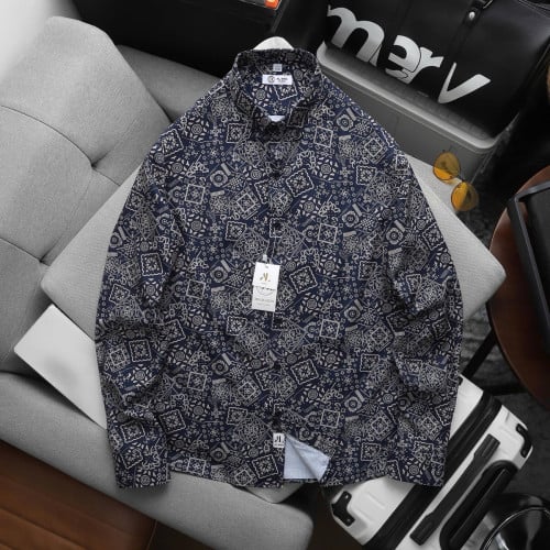 អាវក្រណាត់ដៃវែង / Long-Sleeve Shirt