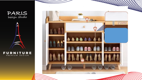  Paris Design Studio » Shoe storage cabinet.