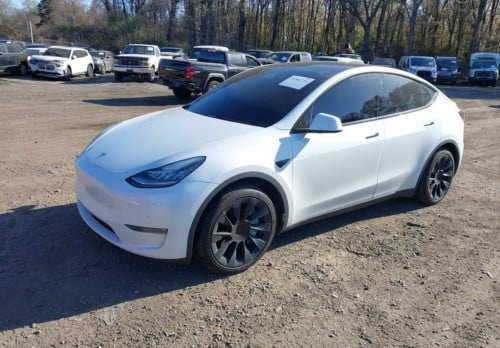 ឡានសាង​ Tesla model y
