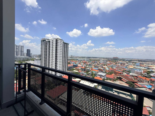 🌃L Tower 271 near Toul Tompong 1Bed 400$|month
