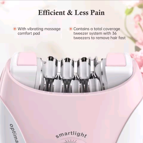 ម៉ាស៊ីនដករោម Women Epilator Facial Hair Remover Bikini Trimmer