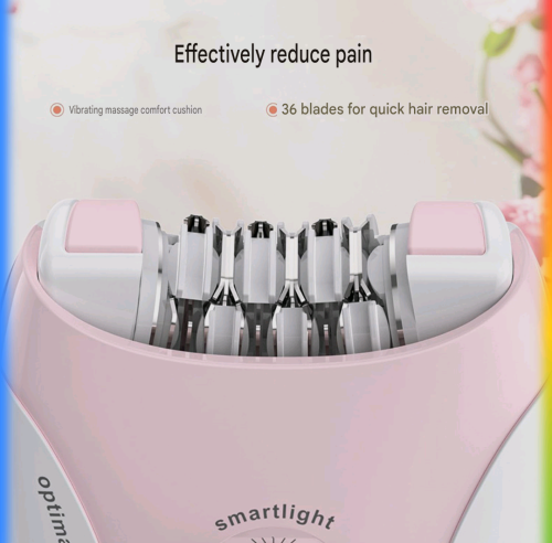 ម៉ាស៊ីនដករោម Women Epilator Facial Hair Remover Bikini Trimmer