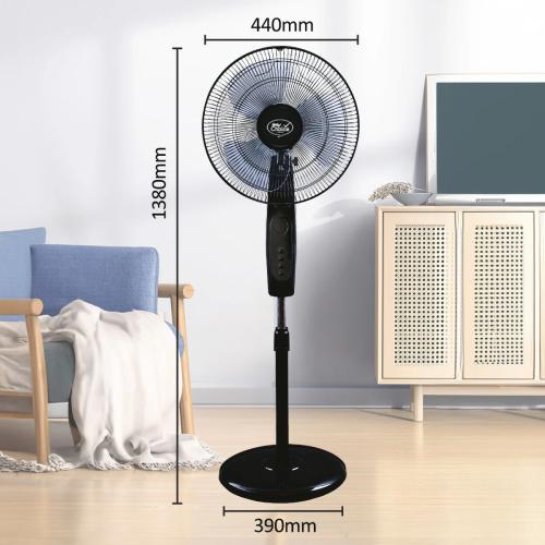 16-inch electric stand fan an affordable, energy-saving designed for home and office cooling.