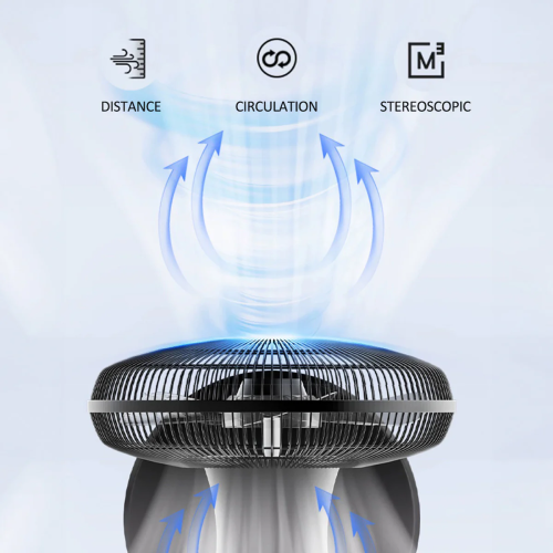 16-inch electric stand fan an affordable, energy-saving designed for home and office cooling.