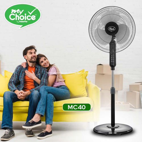 16-inch electric stand fan an affordable, energy-saving designed for home and office cooling.