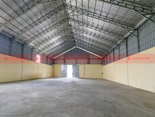 400 Sqm Warehouse For Lease On A Sub-Road In Chaom Chau, Phnom Penh
