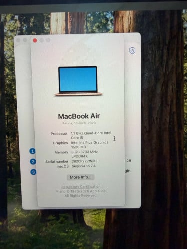Air 2020 (i5-8g-512g) 99% bypass