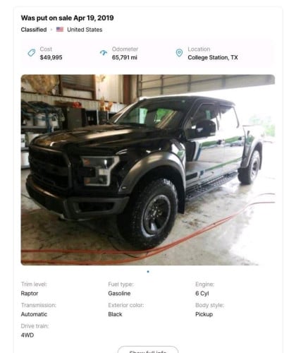 Ford F-150Raptor
