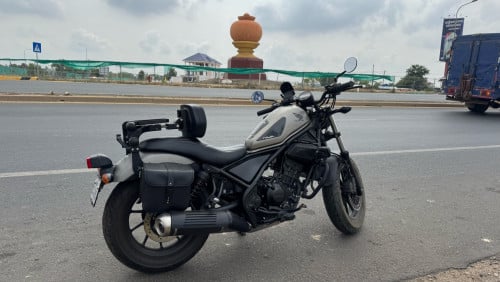Honda Rebel 2017 250cc ម៉ូតូស្អាតគីឡូតិច