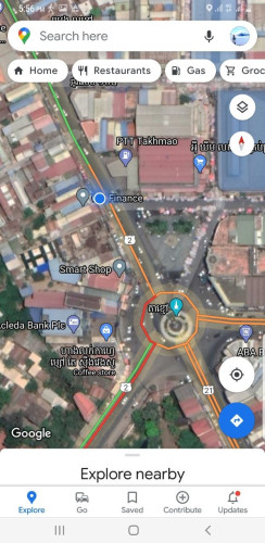 House for business for rent infront of Takhmao Market