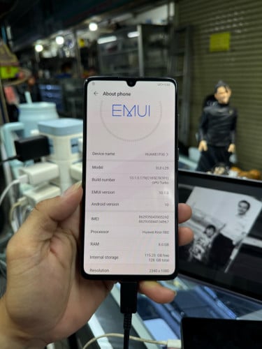 Huawei P30 128G Ram8G Sim2 Globalម៉ាសុីនសានុំស្រុីន ស្ទើរតួរ