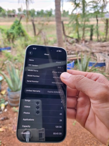 iPhone 16 pro 128G 99%