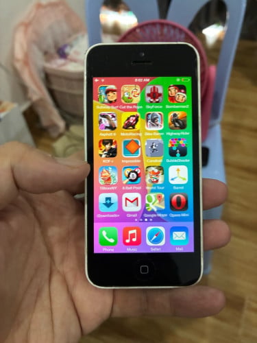 Iphone 5c លេងហ្គេម ស្តាប់ចំរៀង លេងfacebook youtube ដាក់ស៊ីម ស៊ែរអ៊ីនធើណែត4g