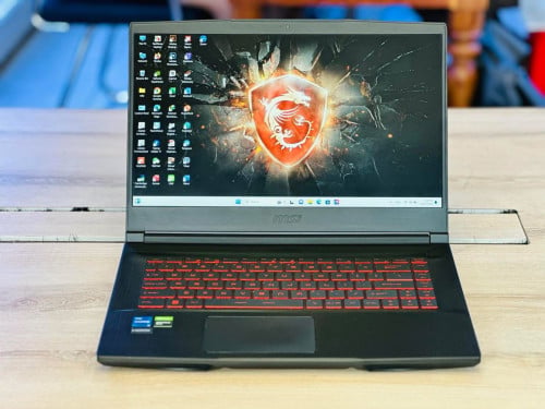 MSI GF63 Thin 12UDX / RTX 3050 6GB / Screen 15.6” 144Hz / Core i7-12th Gen
