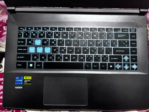Msi Thin 15 B12UC-CPU 5 12th-Ram 8GB DDR4 3200-M.2 512GB-VGA RTX 3050 4G-Screen 15.6 inch144hz