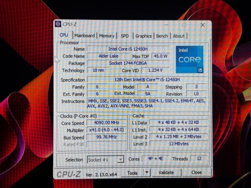 Msi Thin 15 B12UC-CPU 5 12th-Ram 8GB DDR4 3200-M.2 512GB-VGA RTX 3050 4G-Screen 15.6 inch144hz