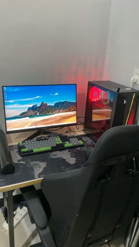 PC Gaming i5-12400F RTX 3060 8G Ram 16G SSD 500G + Monitor 24"