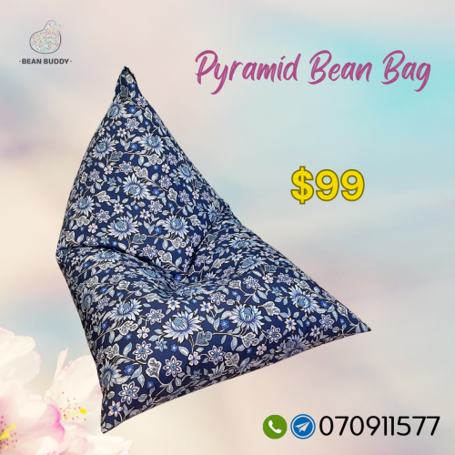 Pyramid Bean Bag សាឡុងអង្គុយគ្រាប់ស្នោ​