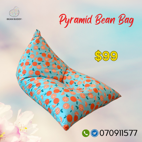 Pyramid Bean Bag សាឡុងអង្គុយគ្រាប់ស្នោ​