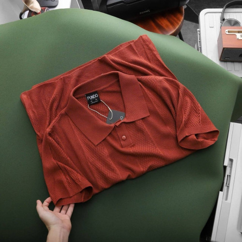 Short-Sleeve Knit Polo