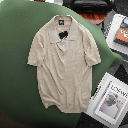 Short-Sleeve Knit Polo