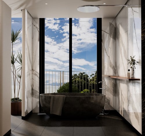 Signature Full-Floor Penthouse Above Kep: ~630 SQ.M Net | Sea • Sunset • Hill Views
