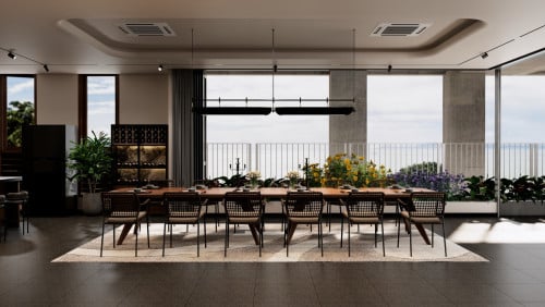 Signature Full-Floor Penthouse Above Kep: ~630 SQ.M Net | Sea • Sunset • Hill Views