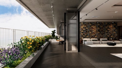Signature Full-Floor Penthouse Above Kep: ~630 SQ.M Net | Sea • Sunset • Hill Views